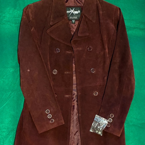 Wilsons Leather Other - Maxima Men's Burgundy leather jacket. New without tags. Vintage